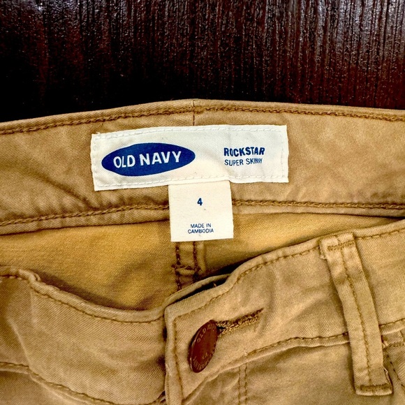 High-Waisted Built-In Warm Rockstar Super-Skinny Jeans, Size 4 - Picture 3 of 6